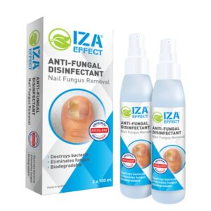 IZAEFFECT Spray gegen Nagel- und Fußpilz | 2 x 100 ml
