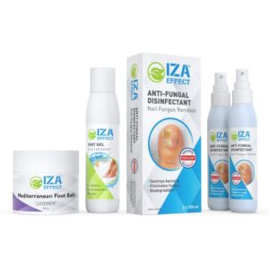 IZAEFFECT Set gegen Nagel- und Fußpilz - Lavendel